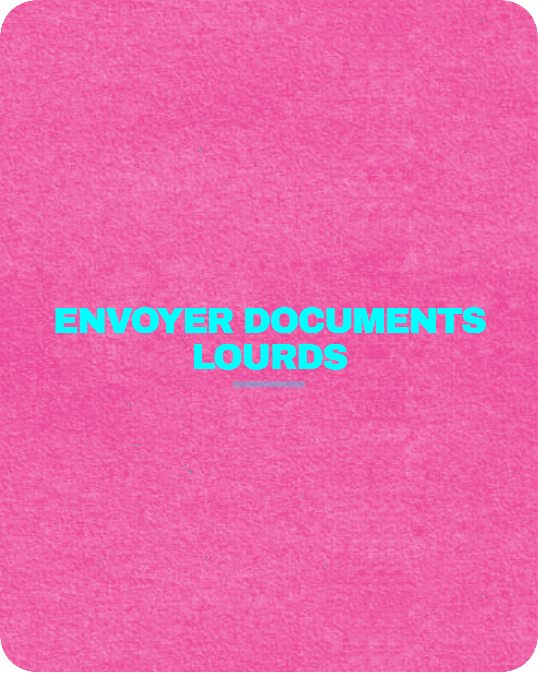 envoyer documents lourds